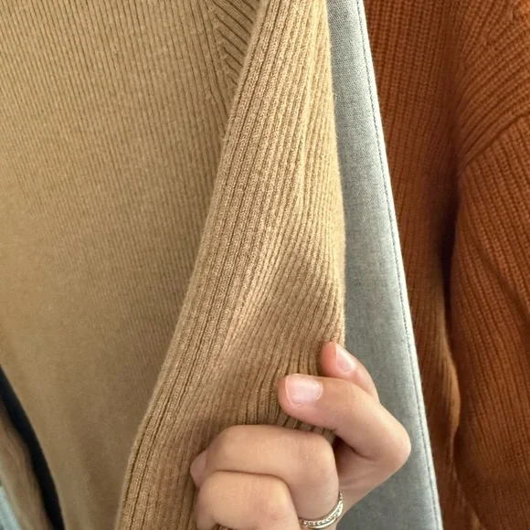 Sezane Harper Dress in light camel XS - Picture 9 of 12